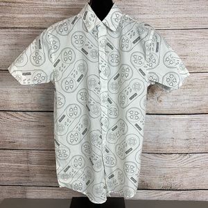 Super Nintendo Button Shirt Small NWOT